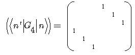 G4 Matrix
